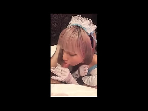 ❤️ Japanese Idol [mayuka], pakaian pembantu rumah Perancis, bahagian 1, blowjob dan jerk dengan losyen ❤ Video seks pada ms.valeshop.top ☑